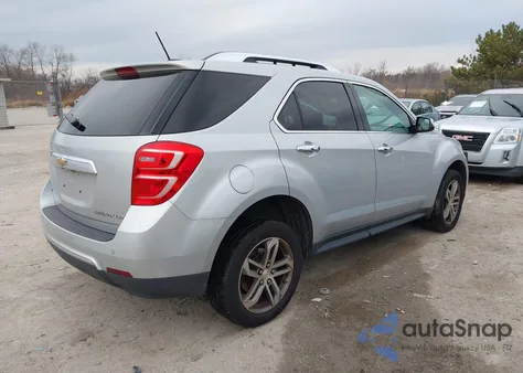 2016 Chevrolet Equinox Ltz z USA, uszkodzony, nr VIN 2GNFLGEK9G6261799